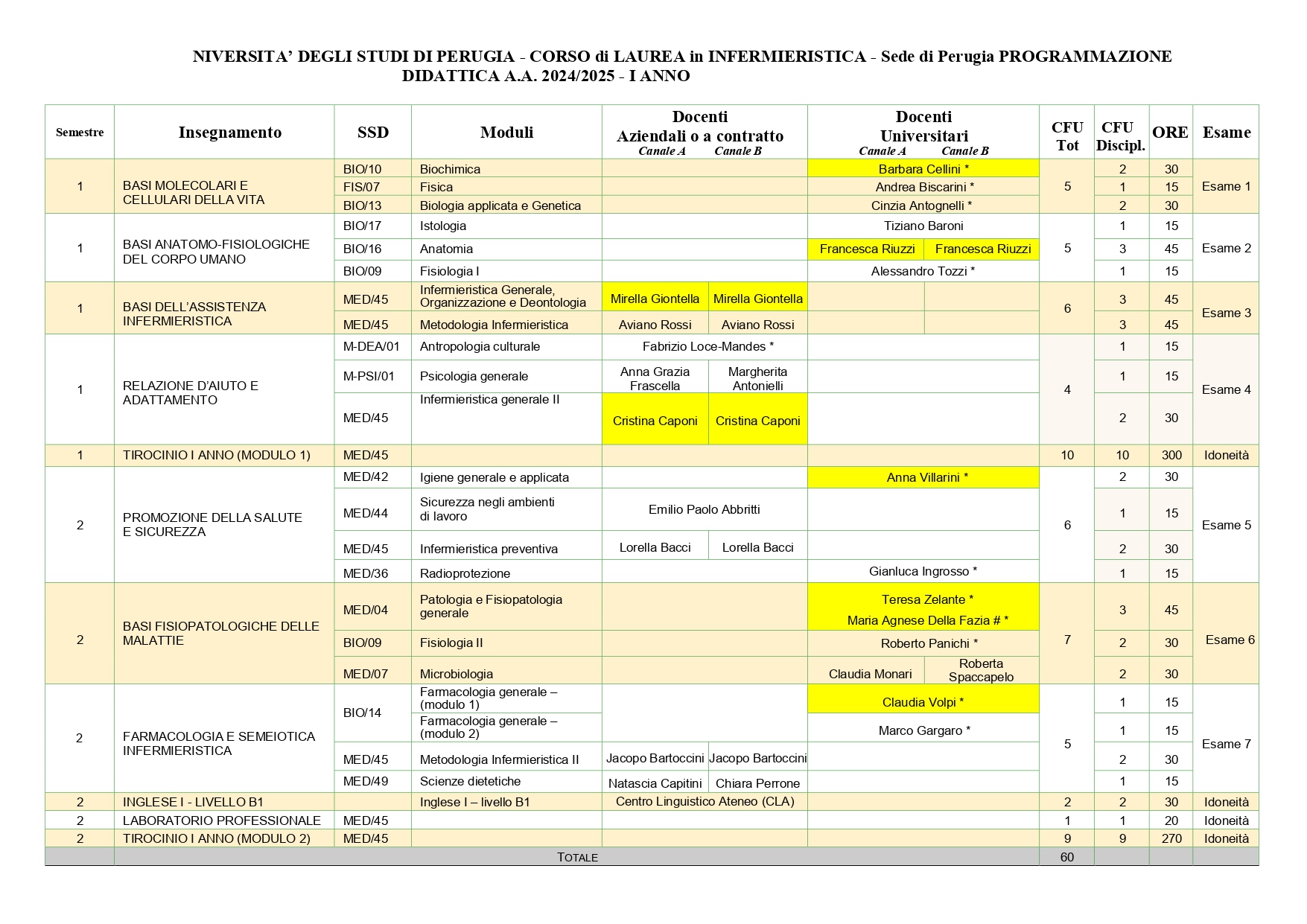 Programmazione DIDATTICA 24 25